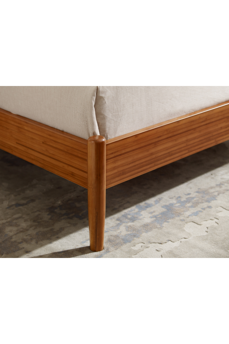 Modern Minimalist Bamboo Platform Bed | Greenington Monterey | Oroatrade.com