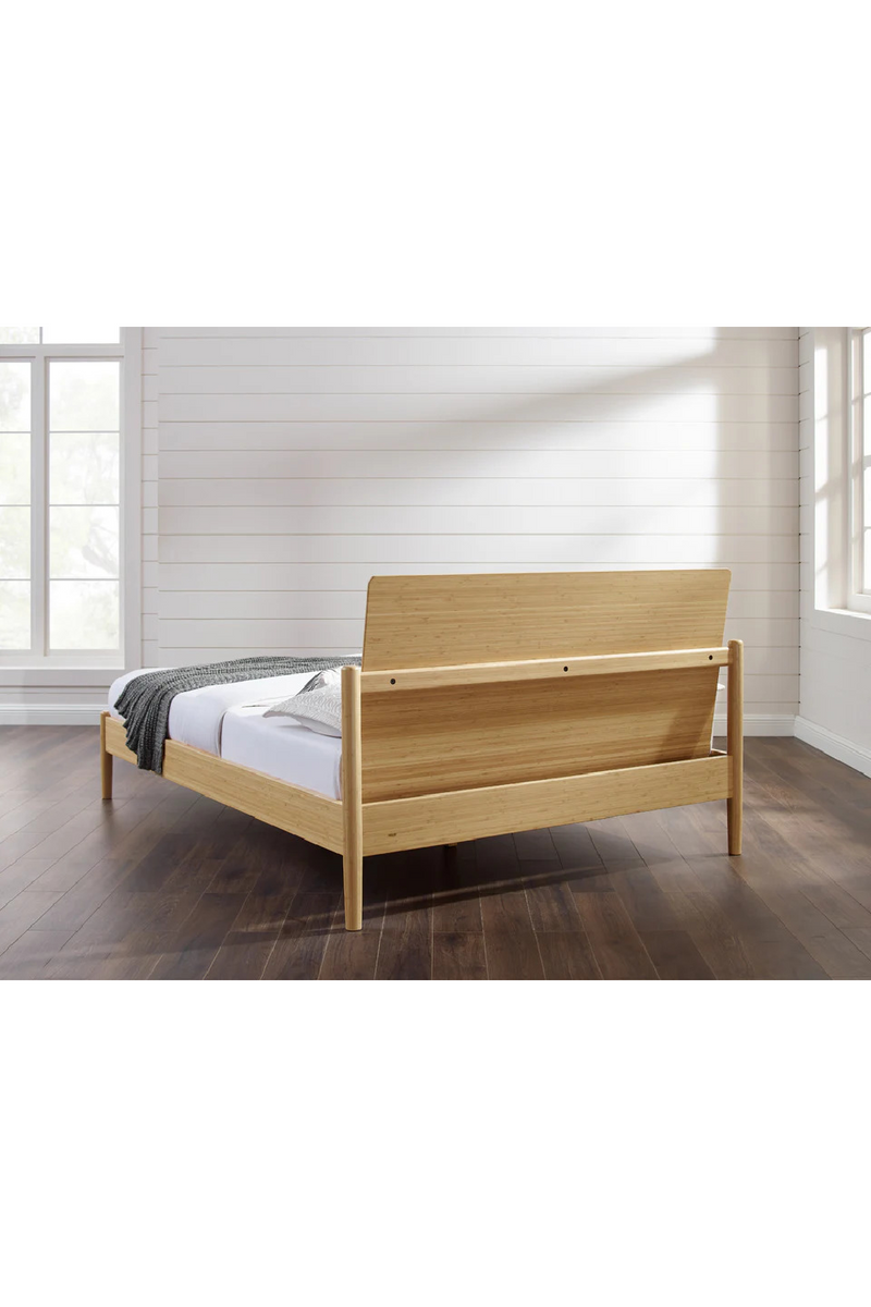 Modern Minimalist Bamboo Platform Bed | Greenington Monterey | Oroatrade.com