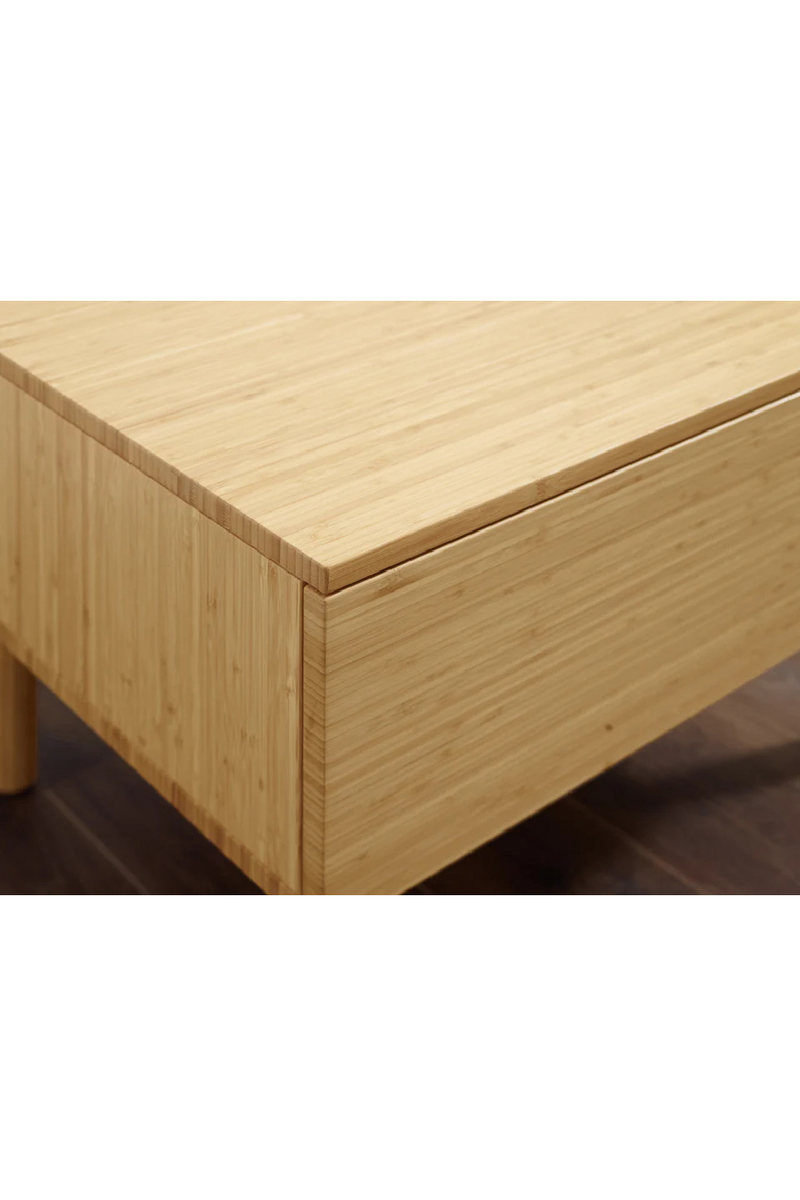 Bamboo Scandinavian 1-Drawer Nightstand | Greenington Monterey | Oroatrade.com