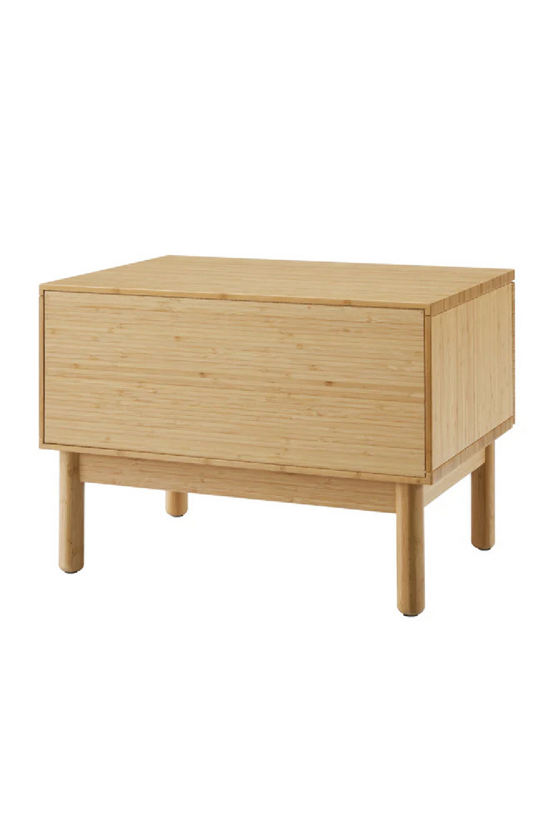 Bamboo Scandinavian 1-Drawer Nightstand | Greenington Monterey | Oroatrade.com