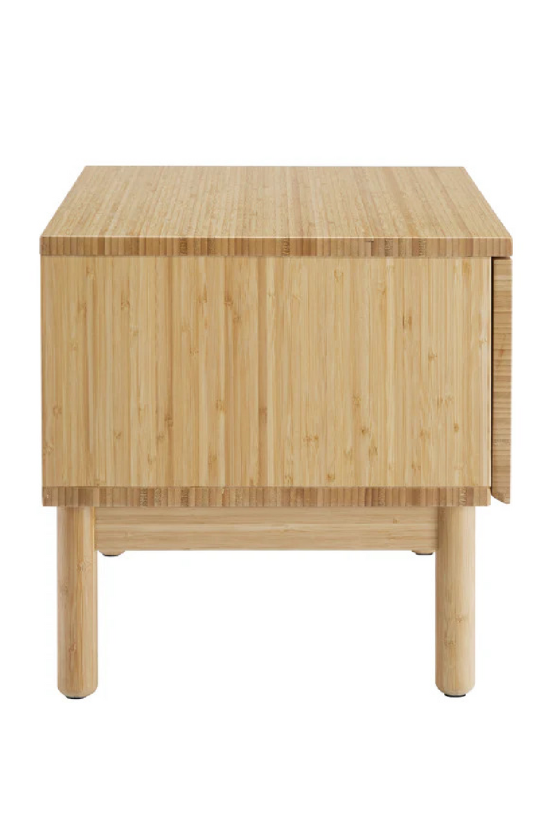 Bamboo Scandinavian 1-Drawer Nightstand | Greenington Monterey | Oroatrade.com