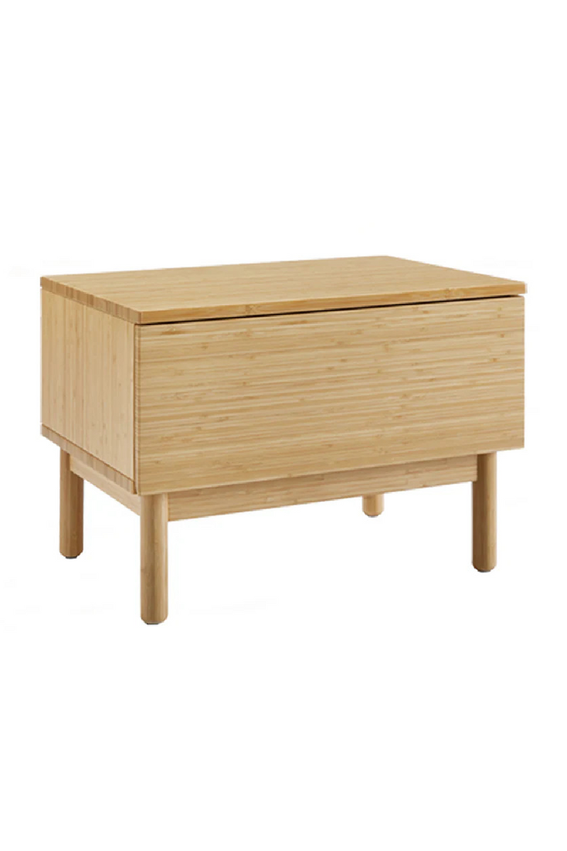 Bamboo Scandinavian 1-Drawer Nightstand | Greenington Monterey | Oroatrade.com