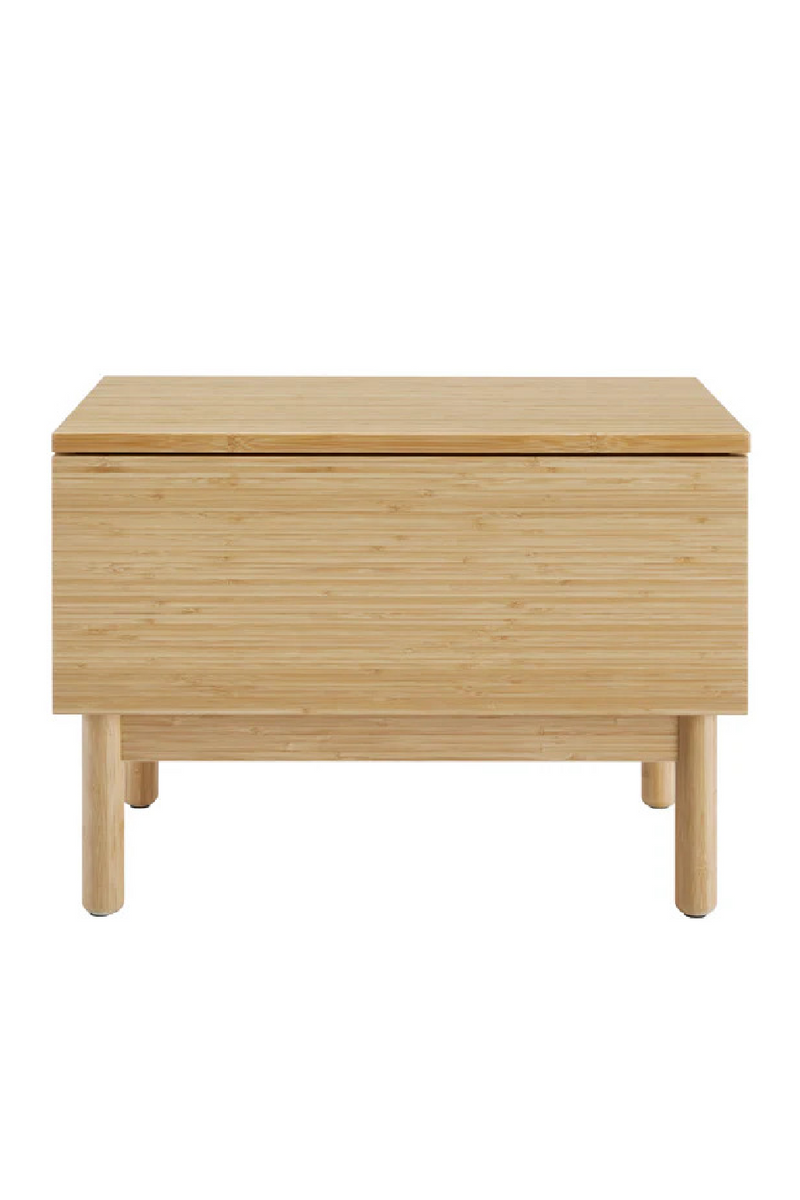 Bamboo Scandinavian 1-Drawer Nightstand | Greenington Monterey | Oroatrade.com