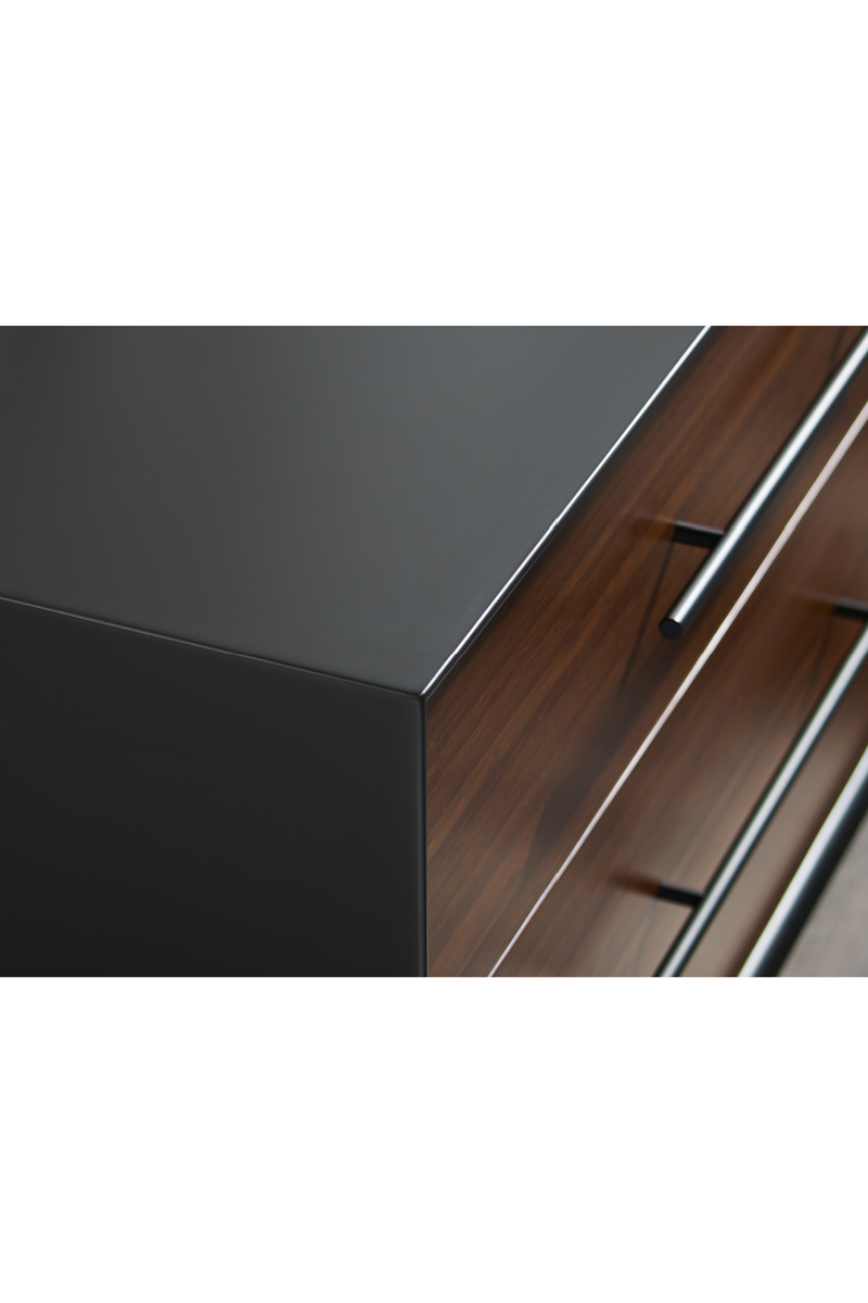 Bamboo Dark High Drawer Chest | Greenington Park Avenue | Oroatrade.com 