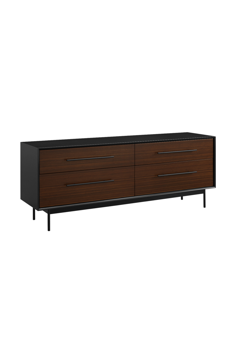 Bamboo Dark High Drawer Chest | Greenington Park Avenue | Oroatrade.com 