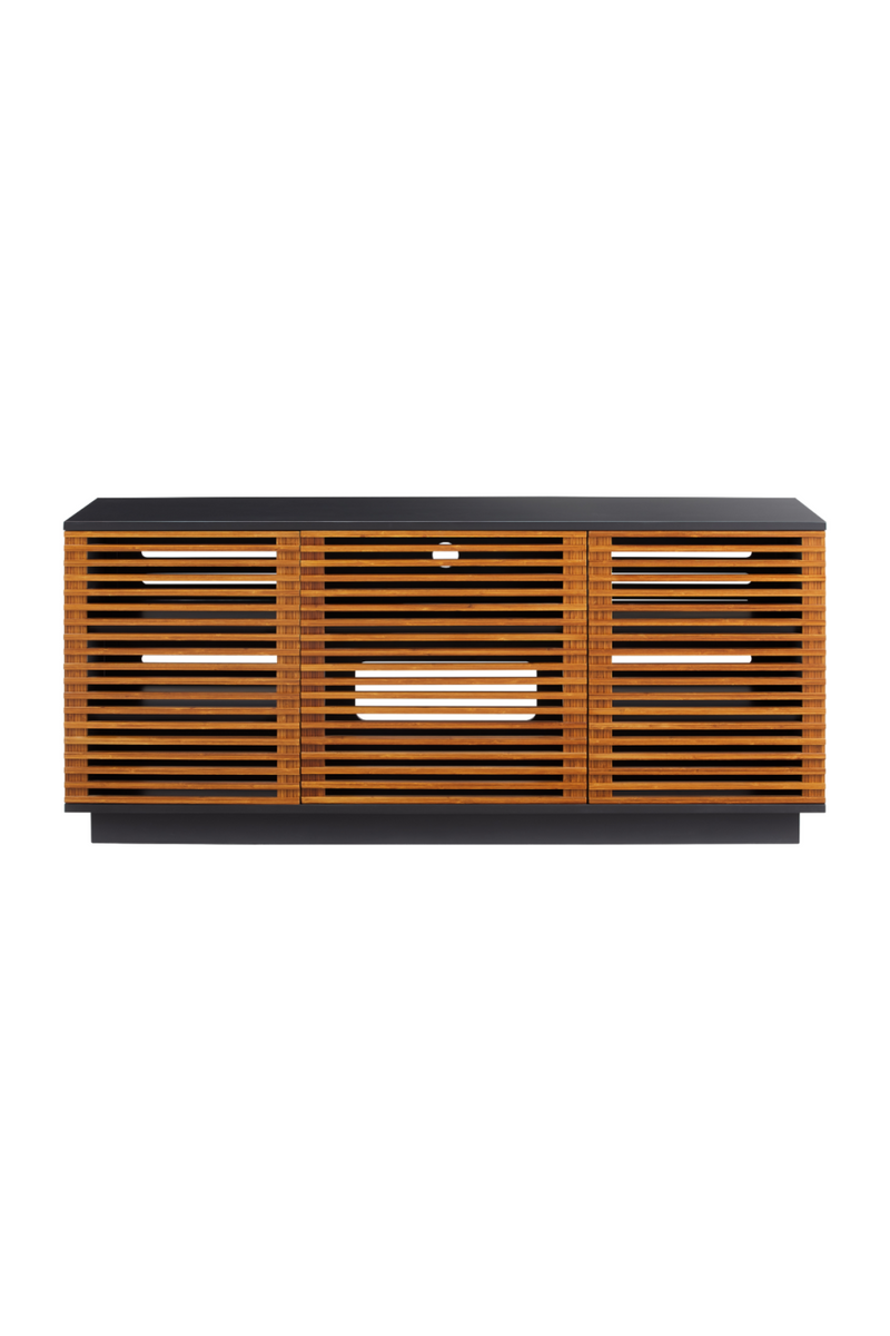 Bamboo 3-Door Media Center | Greenington Rowan | Oroatrade.com