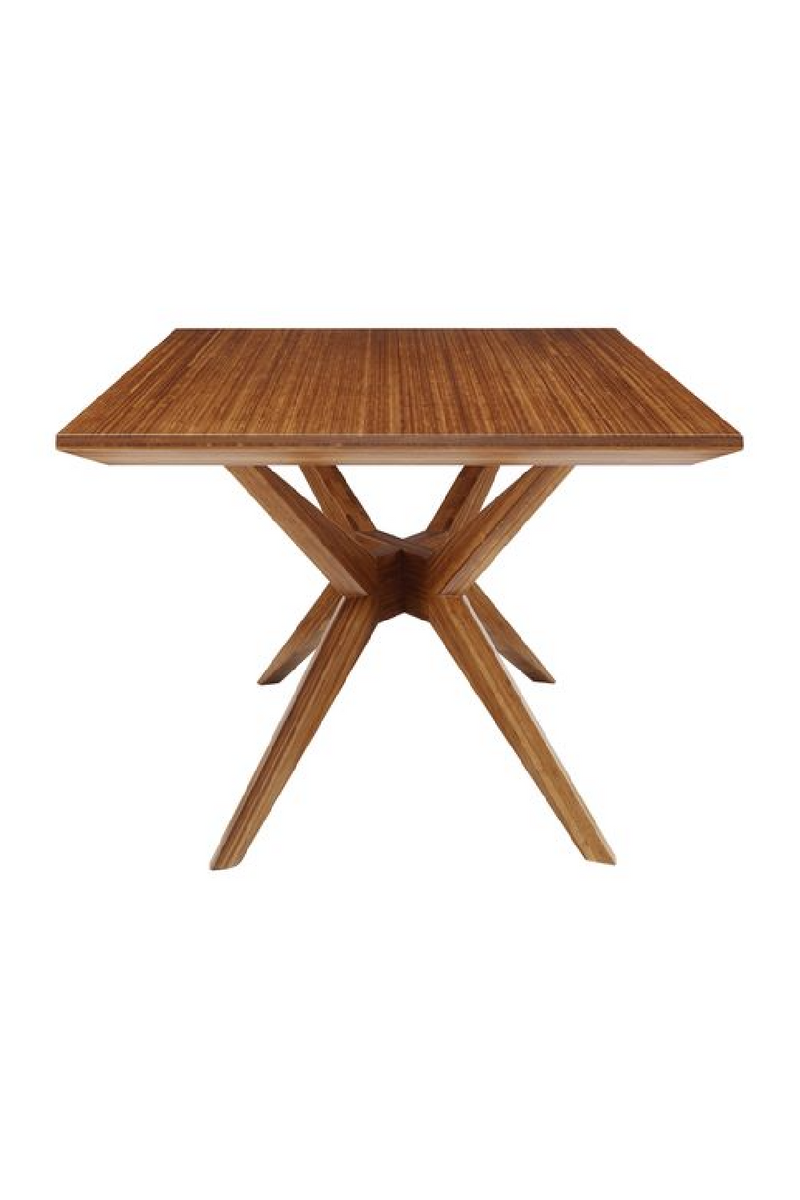 Beveled Bamboo Dining Table | Greenington Sonoma | Oroatrade.com