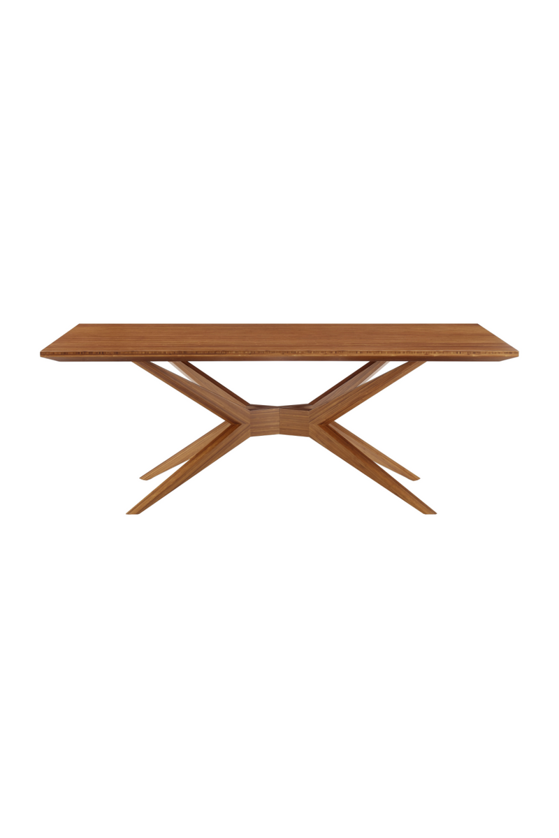 Beveled Bamboo Dining Table | Greenington Sonoma | Oroatrade.com