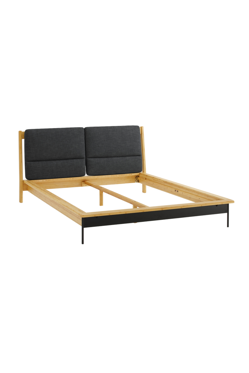 Wheat Bamboo Platform Bed | Greenington Santa Cruz | Oroatrade.com