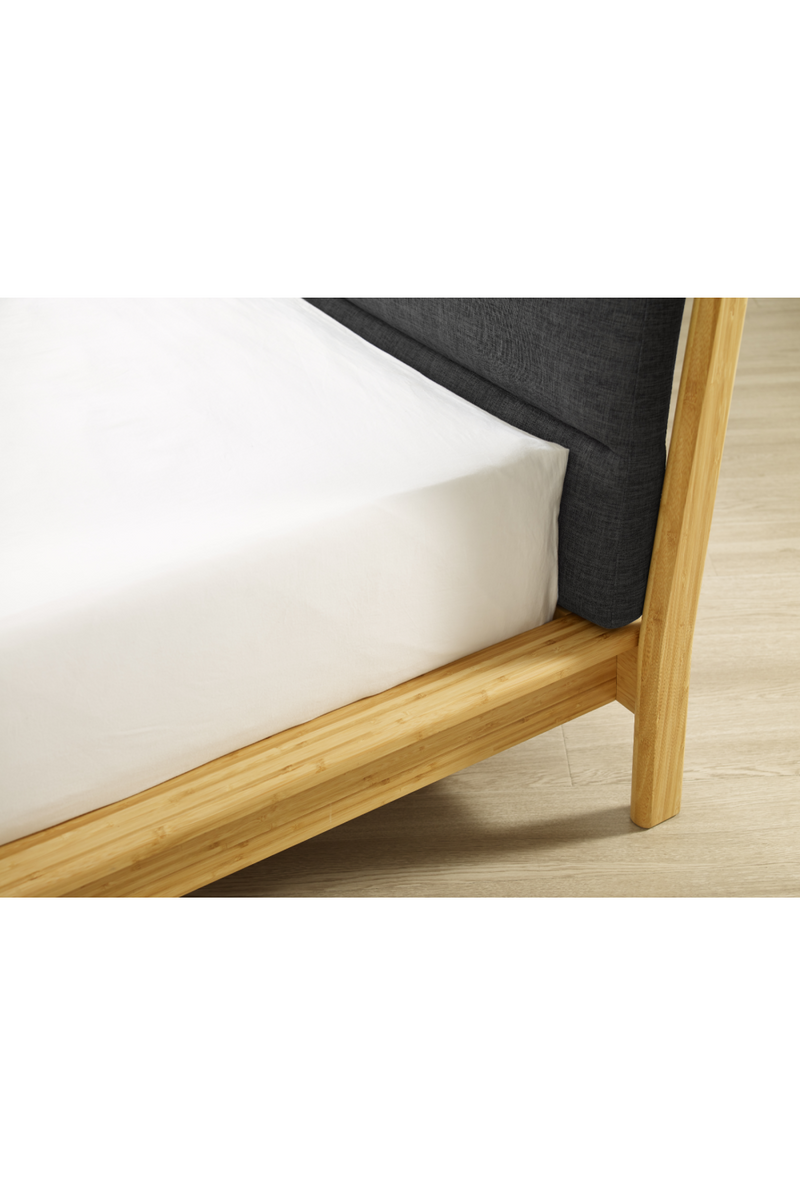 Wheat Bamboo Platform Bed | Greenington Santa Cruz | Oroatrade.com