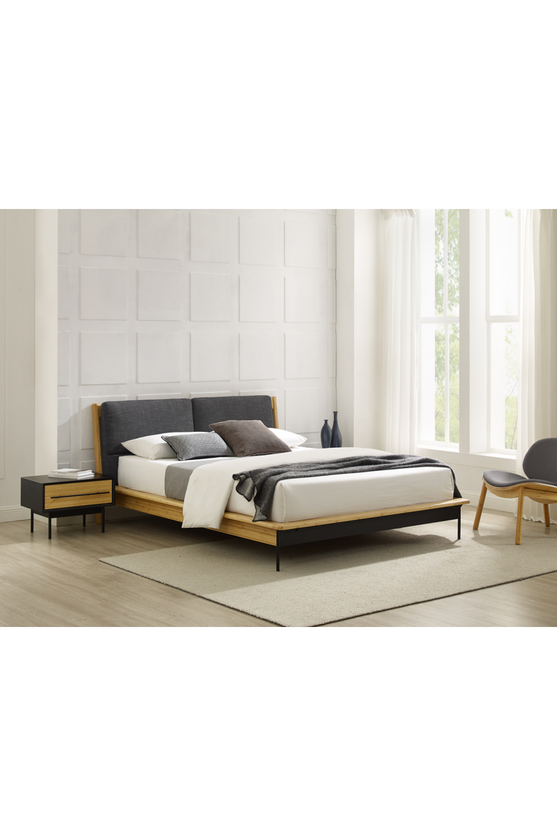 Wheat Bamboo Platform Bed | Greenington Santa Cruz | Oroatrade.com