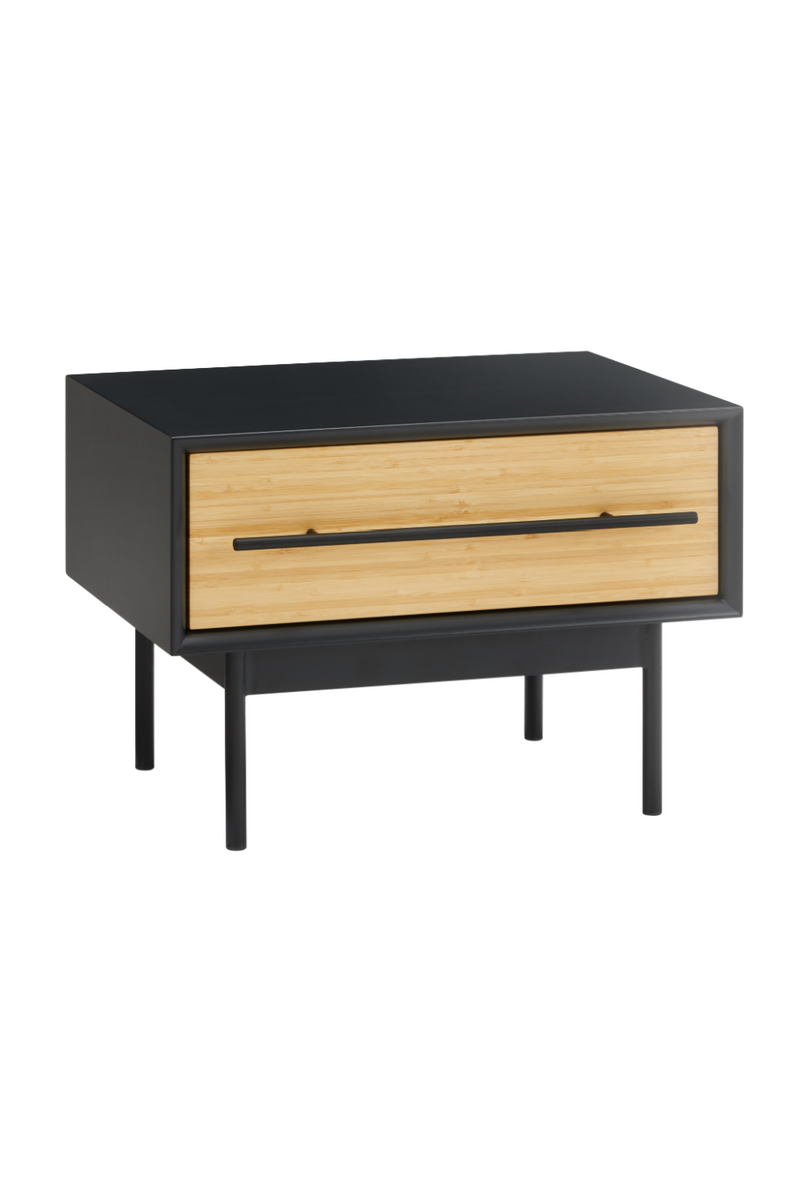 Black-Framed Bamboo Nightstand | Greenington Santa Cruz | Oroatrade.com