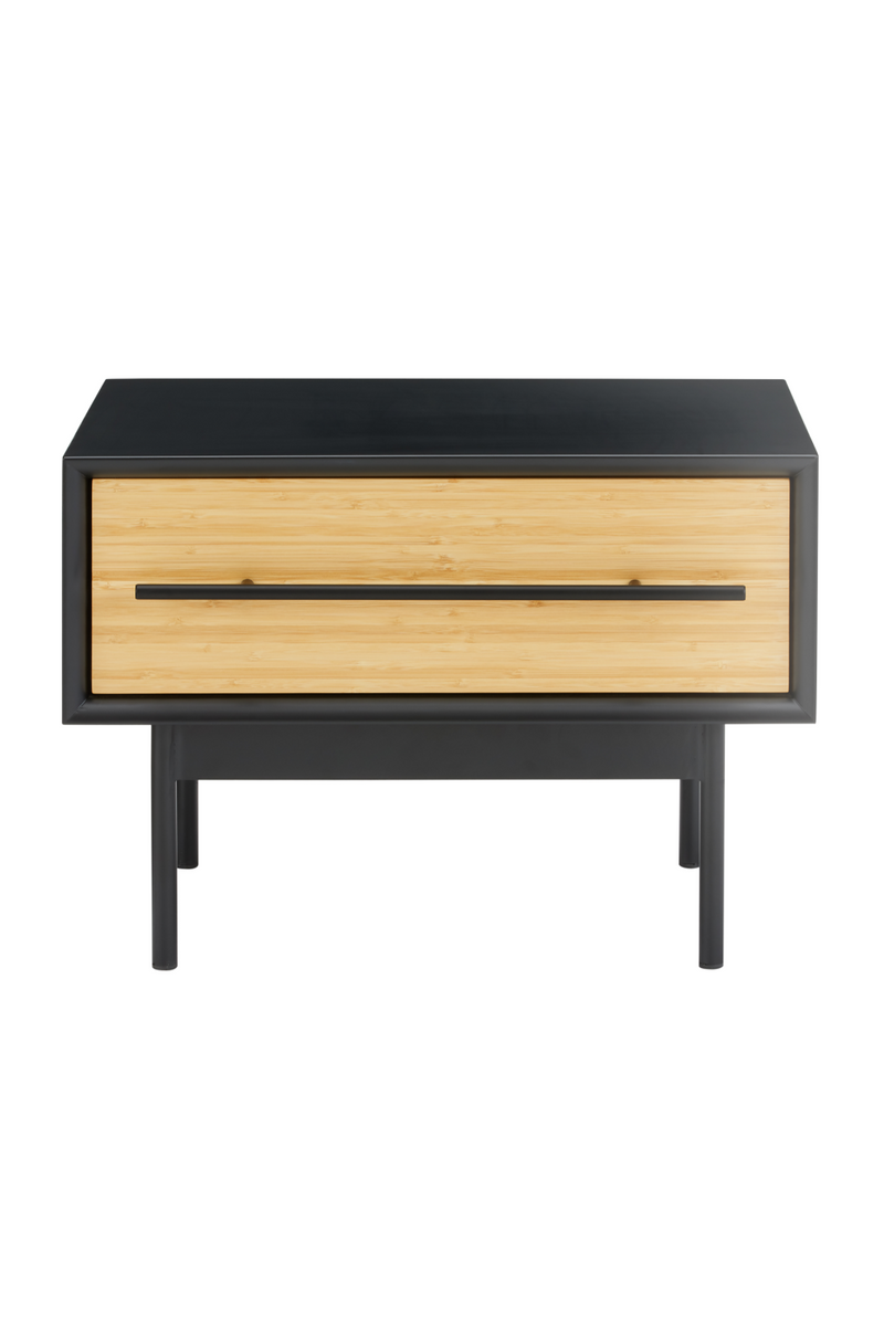 Black-Framed Bamboo Nightstand | Greenington Santa Cruz | Oroatrade.com