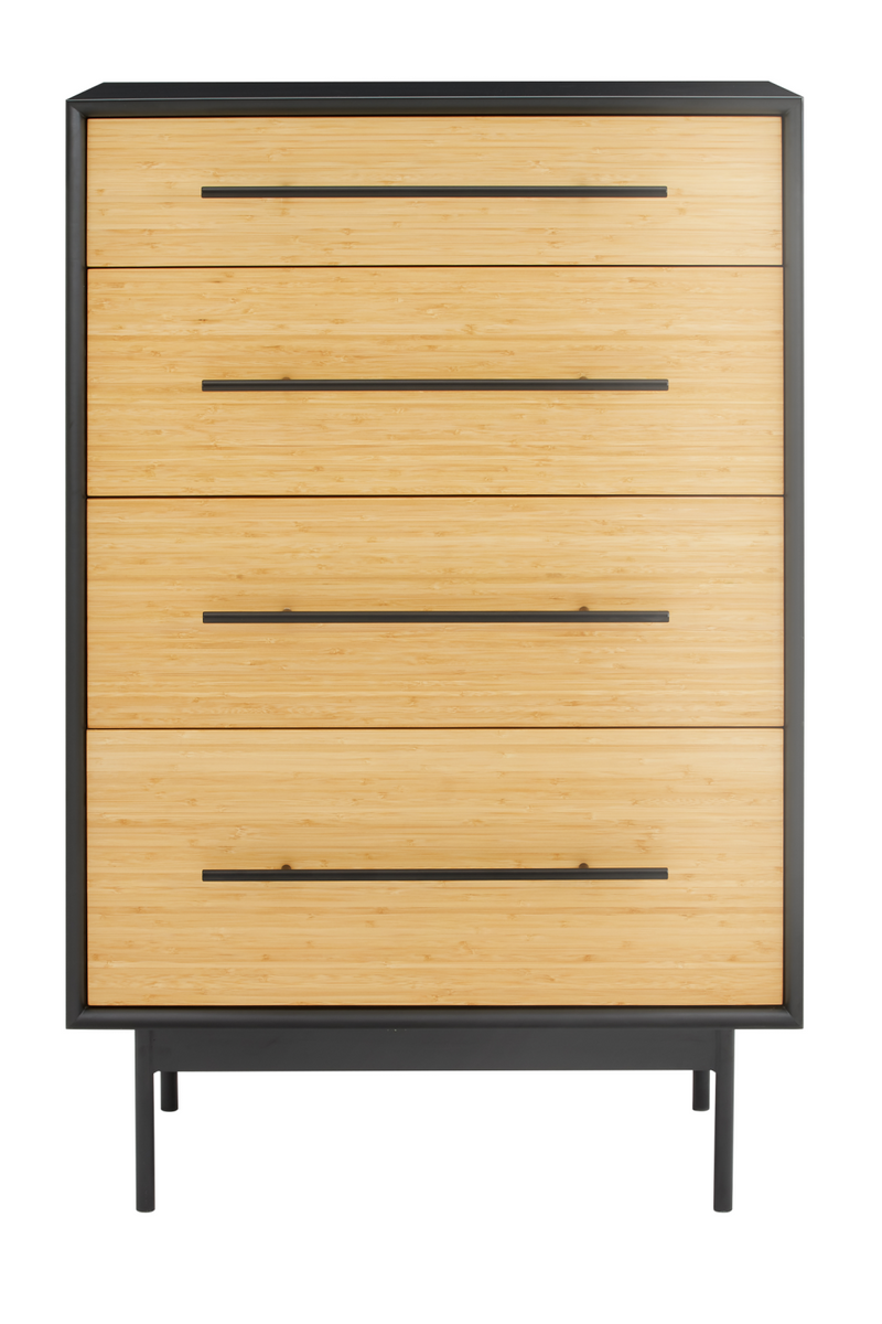 Black Framed Drawer Chest | Greenington Santa Cruz | Oroatrade.com 