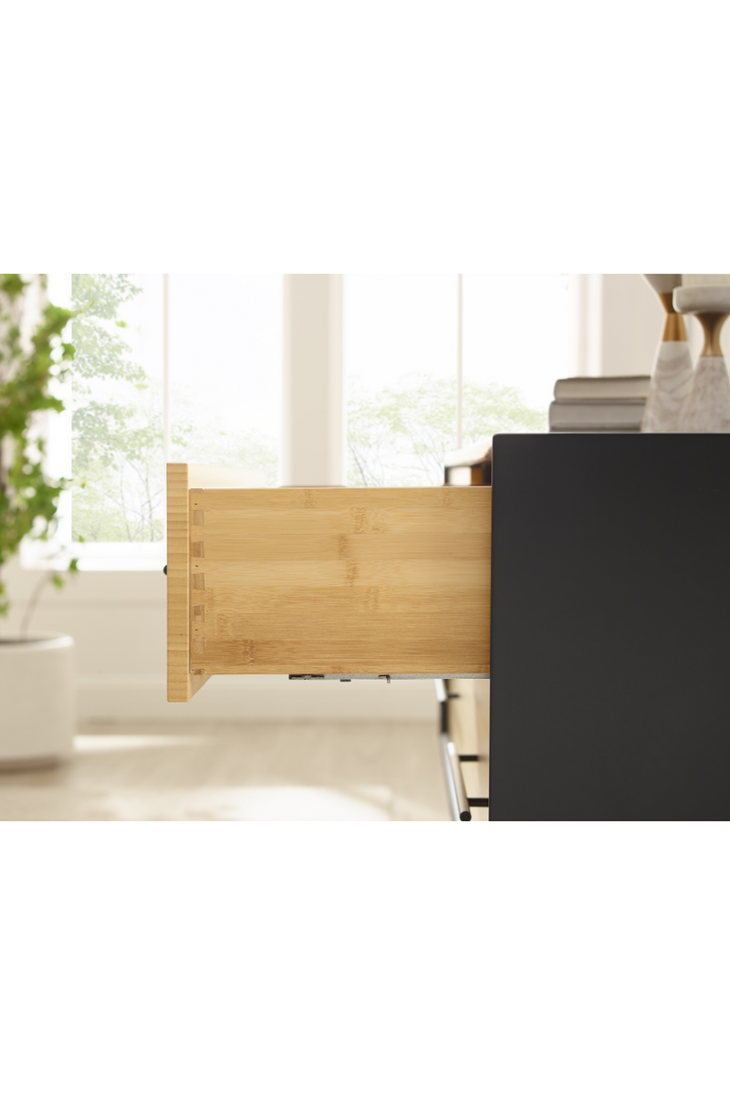 Black Framed Drawer Chest | Greenington Santa Cruz | Oroatrade.com 