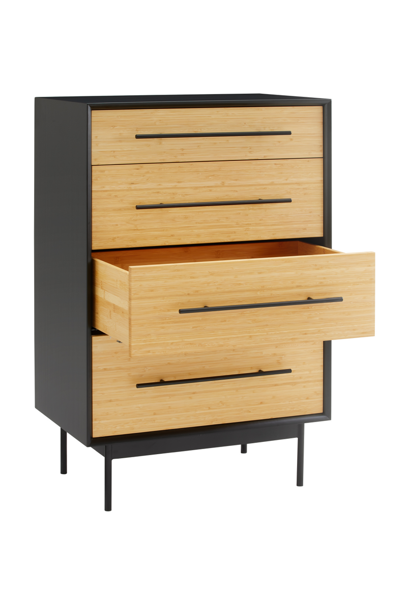 Black Framed Drawer Chest | Greenington Santa Cruz | Oroatrade.com 