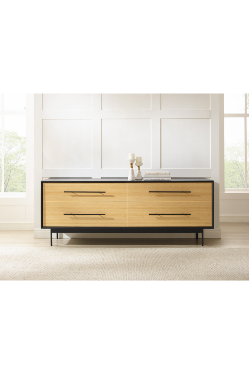 Black Framed Drawer Chest | Greenington Santa Cruz | Oroatrade.com 