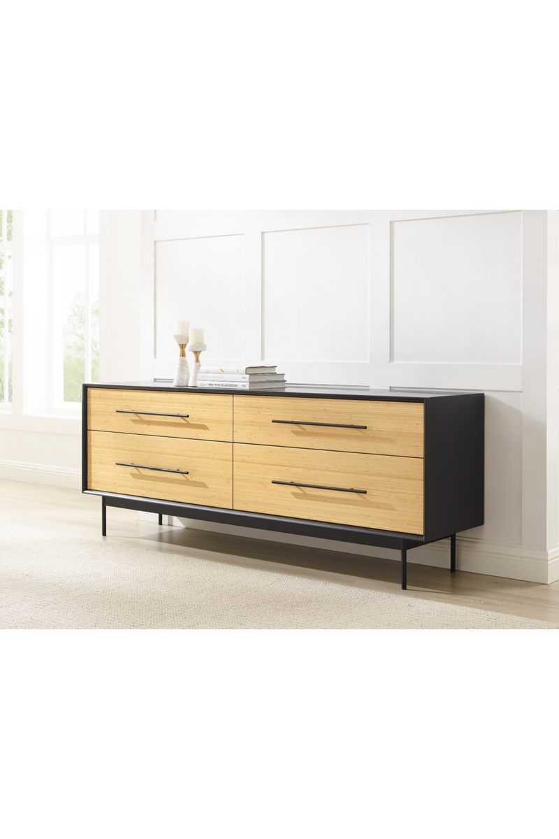 Black Framed Drawer Chest | Greenington Santa Cruz | Oroatrade.com 