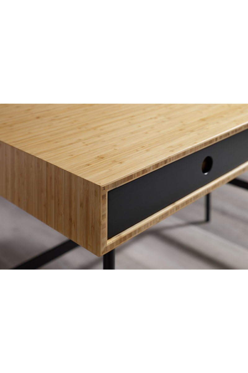 Black 2-Drawer Writing Desk | Greenington Santa Cruz | Oroatrade.com