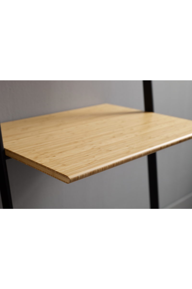 Bamboo Industrial Leaning Desk | Greenington Santa Cruz | Oroatrade.com