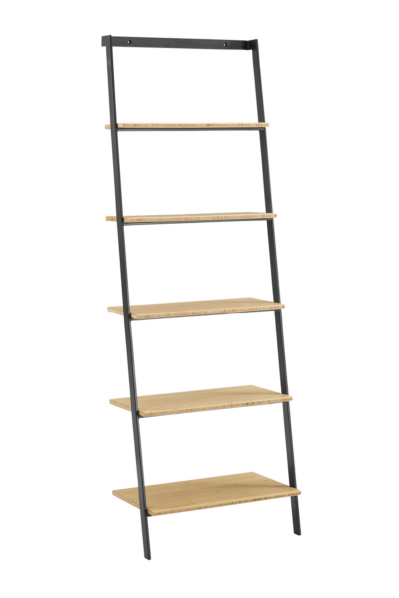 Bamboo Industrial Leaning Shelf | Greenington Santa Cruz | Oroatrade.com