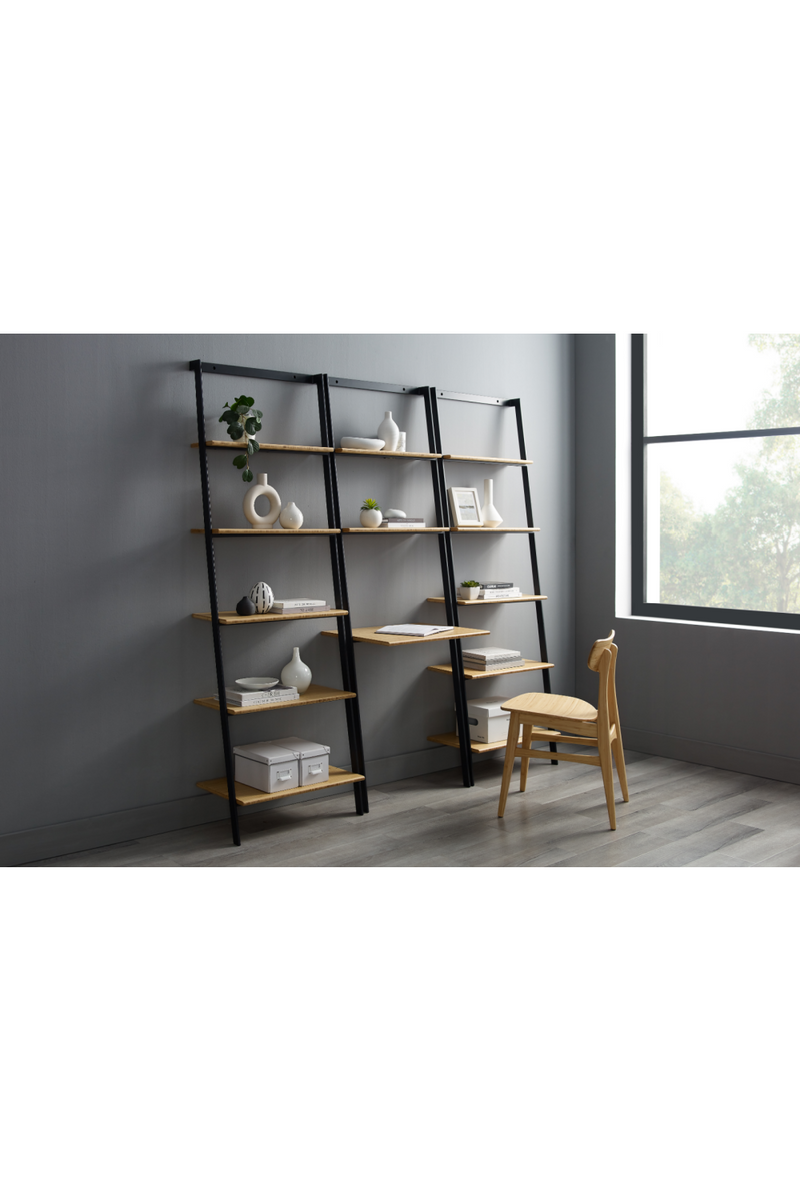 Bamboo Industrial Leaning Shelf | Greenington Santa Cruz | Oroatrade.com