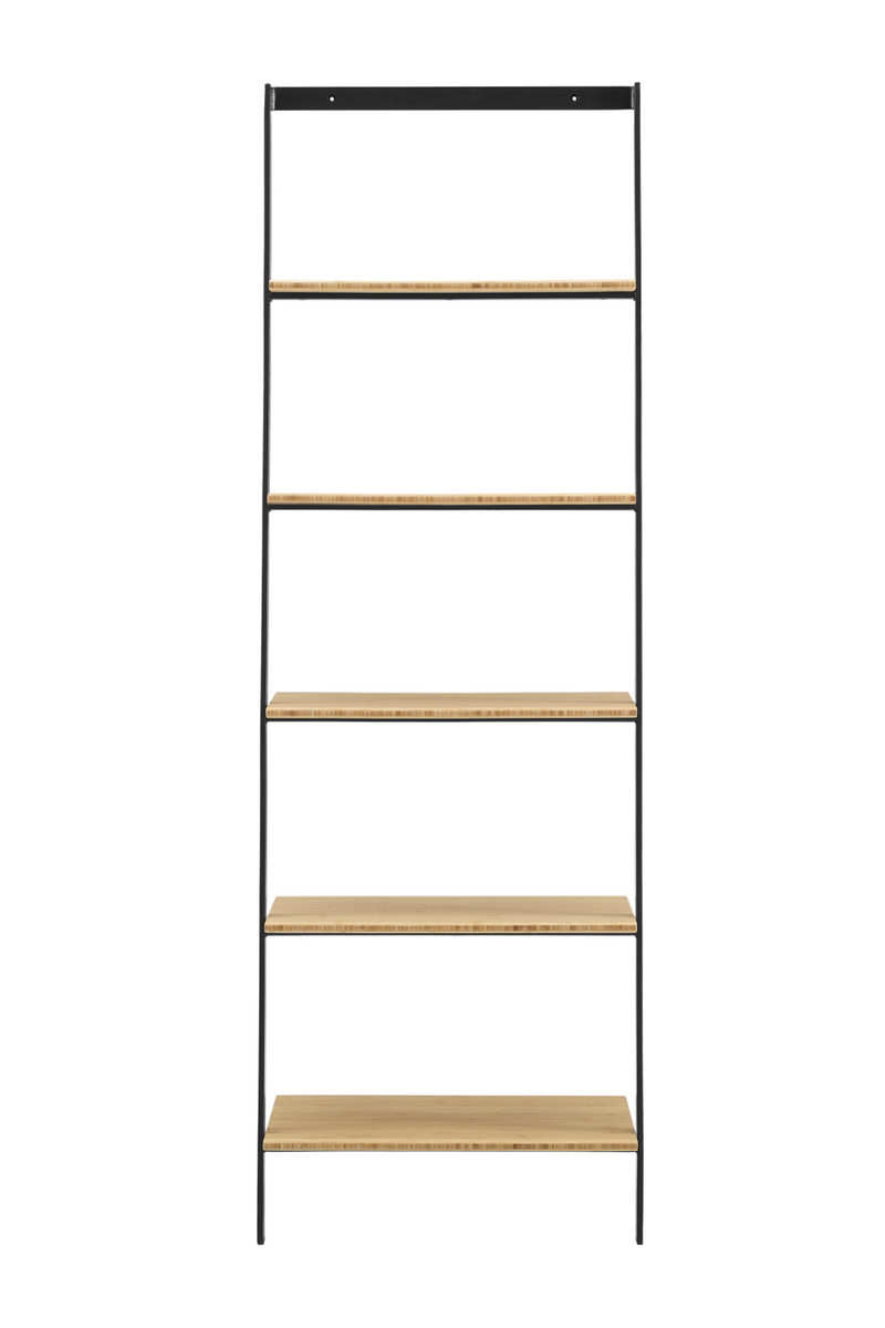 Bamboo Industrial Leaning Shelf | Greenington Santa Cruz | Oroatrade.com