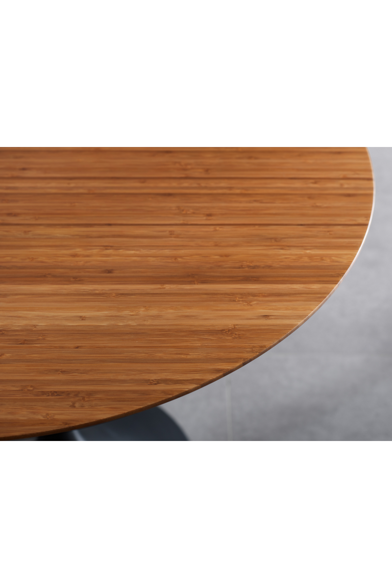 Pedestal Bamboo Dining Table | Greenington Soho | Oroatrade.com