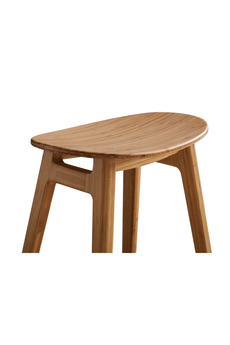 Oval Seat Bamboo Counter Stools (2) | Greenington Skol | Oroatrade.com