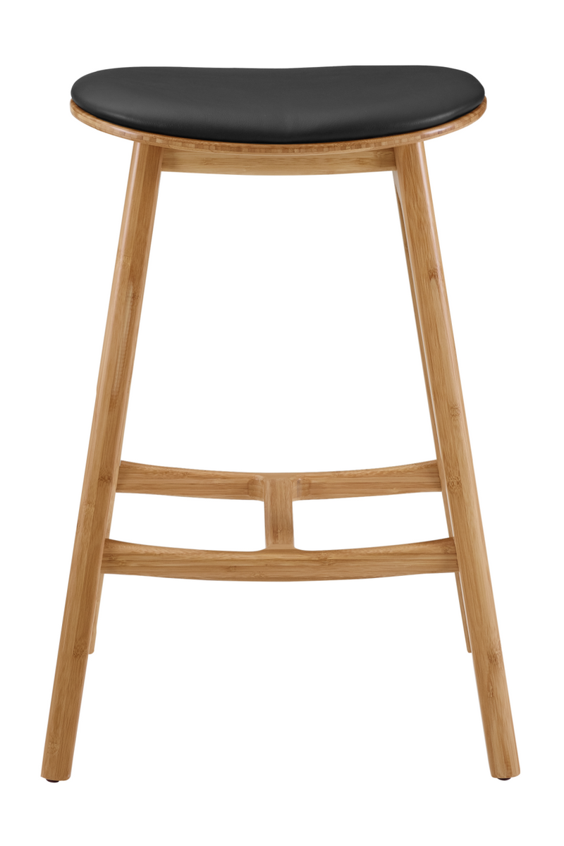 Oval Seat Bamboo Counter Stools (2) | Greenington Skol | Oroatrade.com