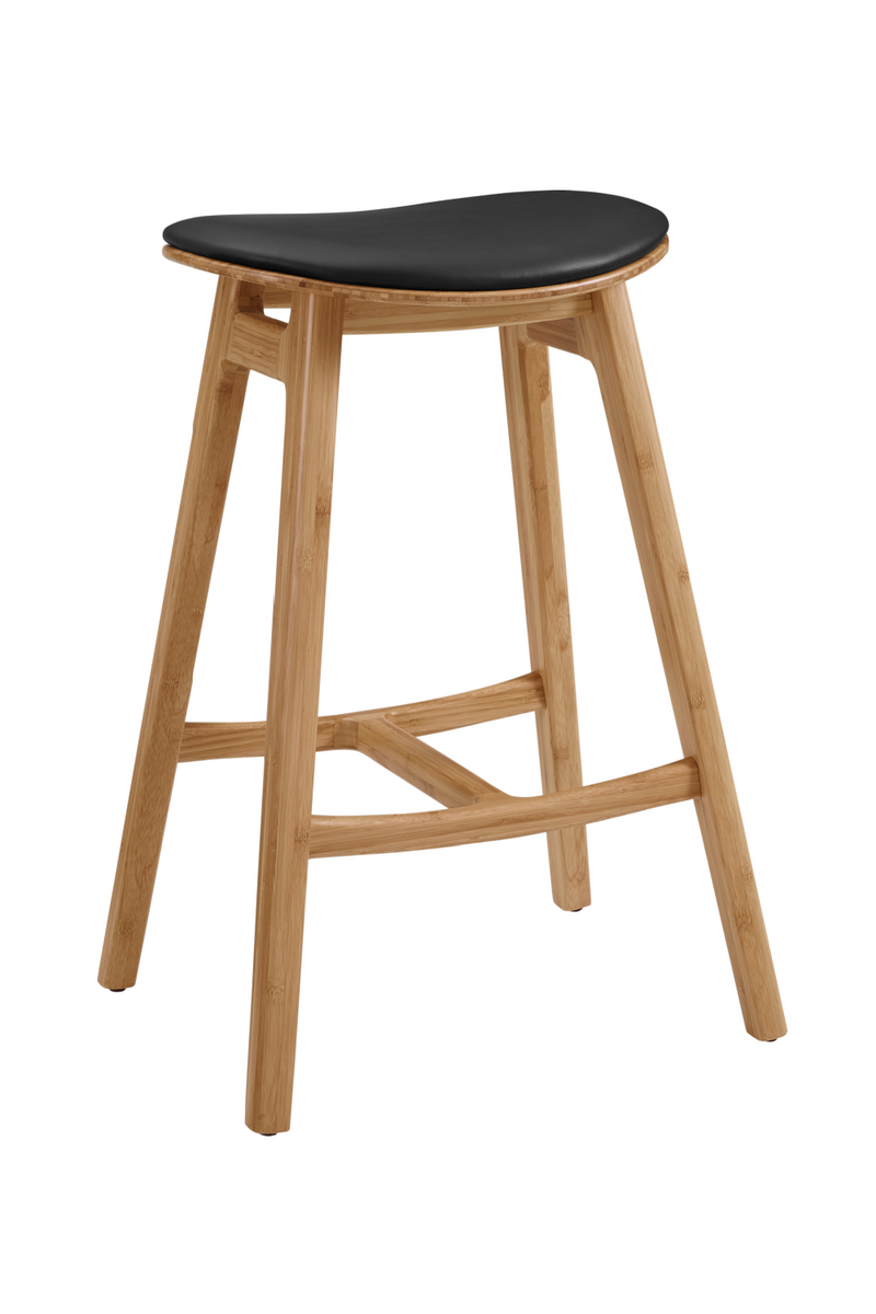 Oval Seat Bamboo Counter Stools (2) | Greenington Skol | Oroatrade.com