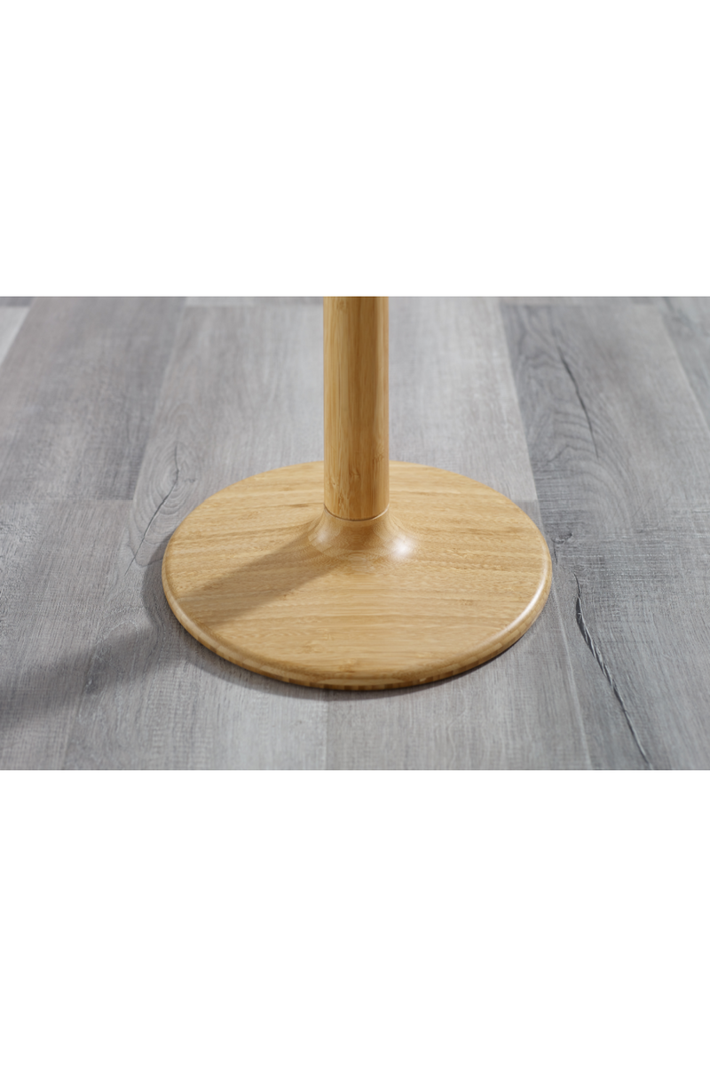 Bamboo Pedestal Side Table | Greenington Sol | Oroatrade.com