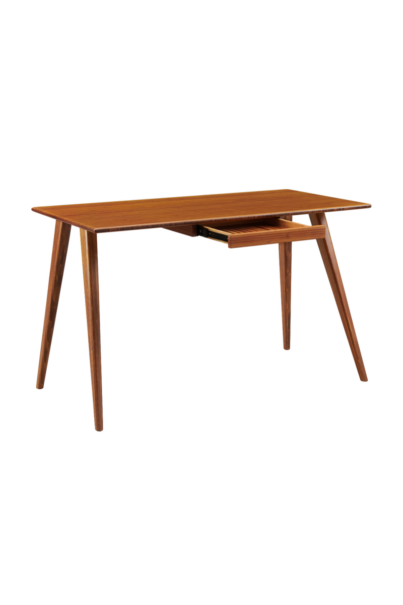 Solid Amber Bamboo Desk | Greenington Studio Plus