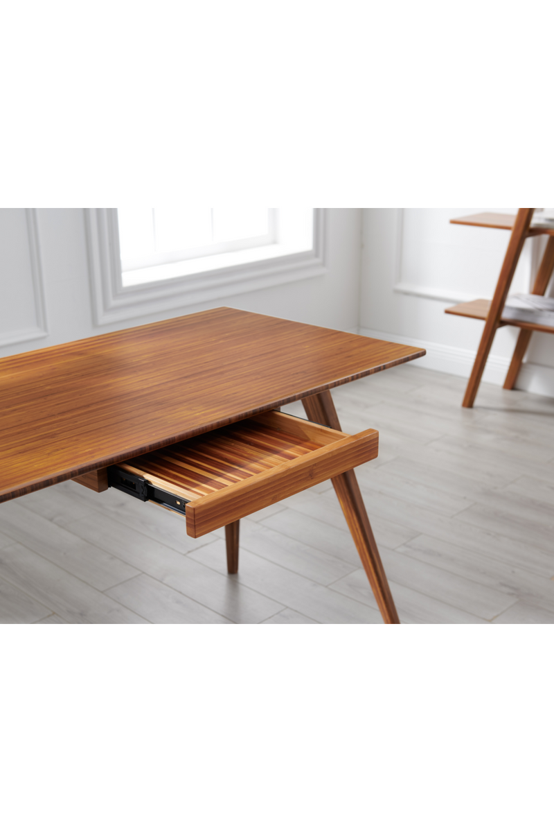 Solid Amber Bamboo Desk | Greenington Studio Plus | Oroatrade.com