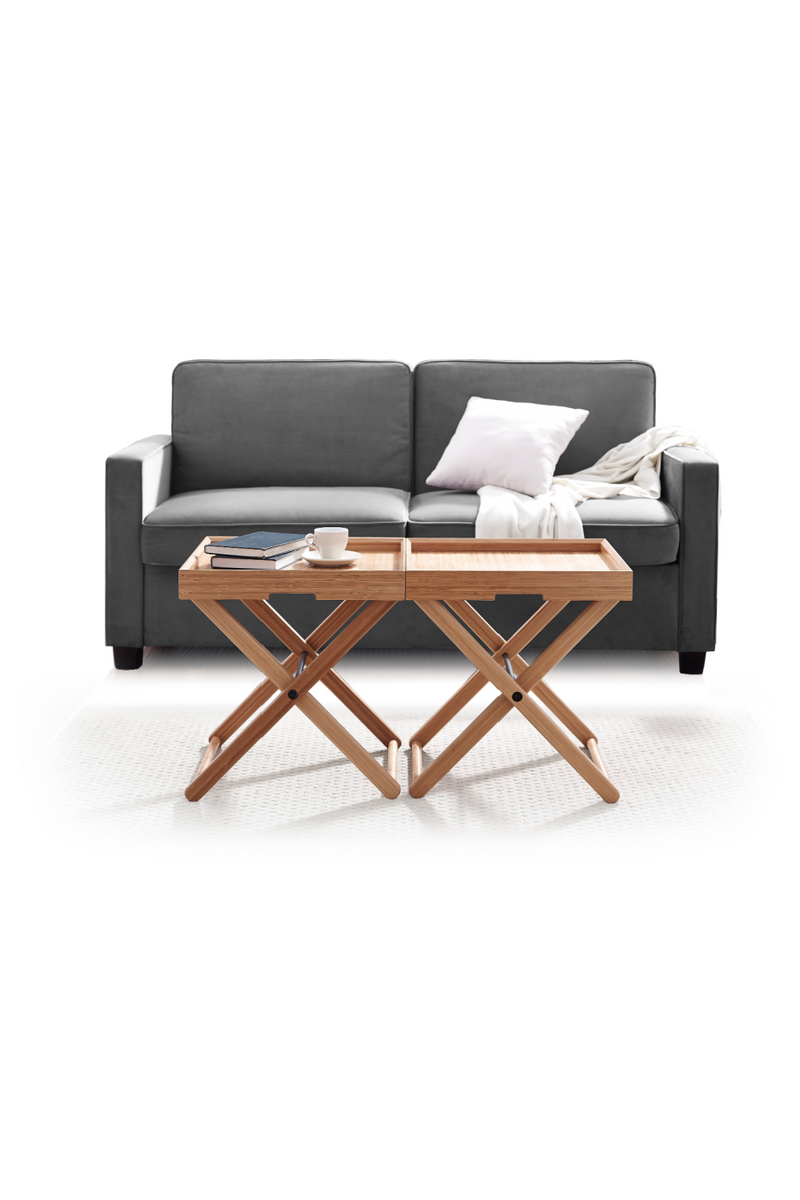 Bamboo Folding Tray Table | Greenington Teline | Oroatrade.com