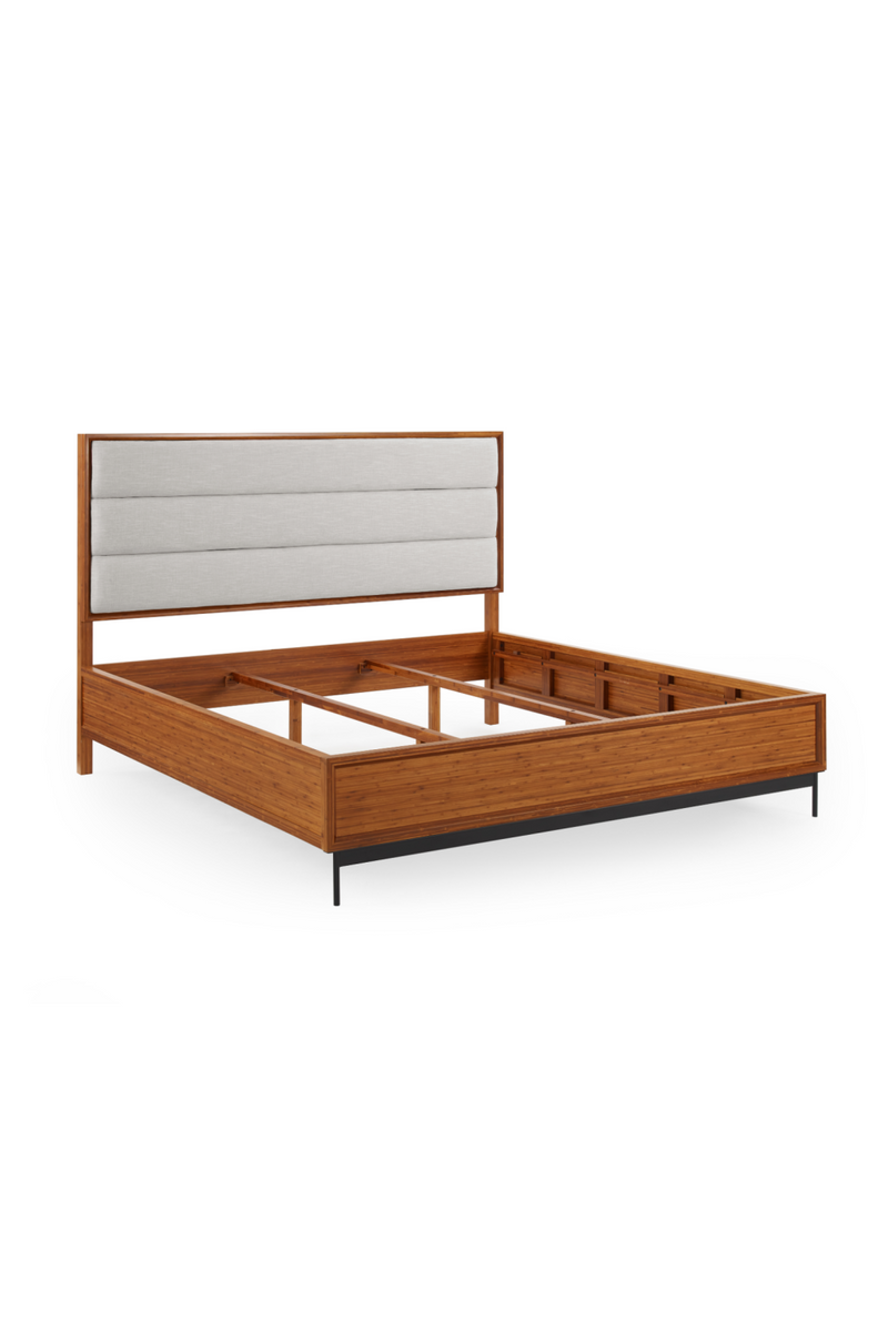 Bamboo Upholstered Platform Bed | Greenington Taylor | Oroatrade.com