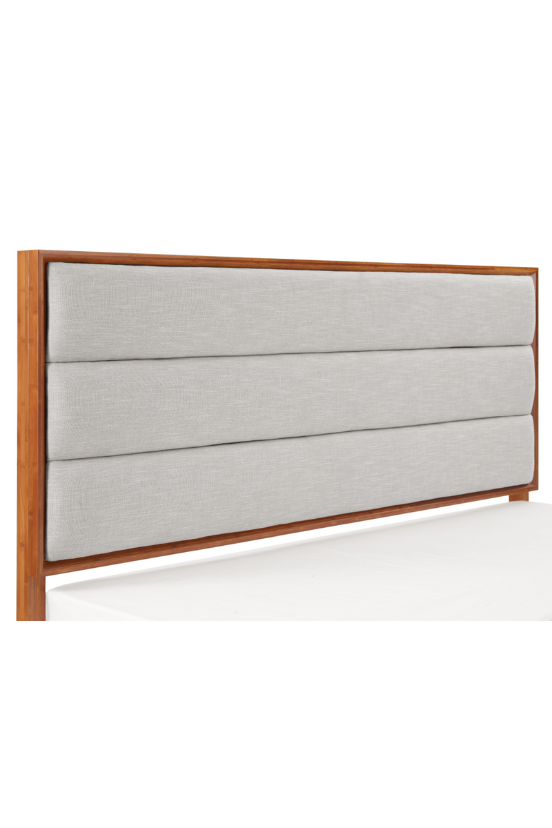 Bamboo Upholstered Platform Bed | Greenington Taylor | Oroatrade.com