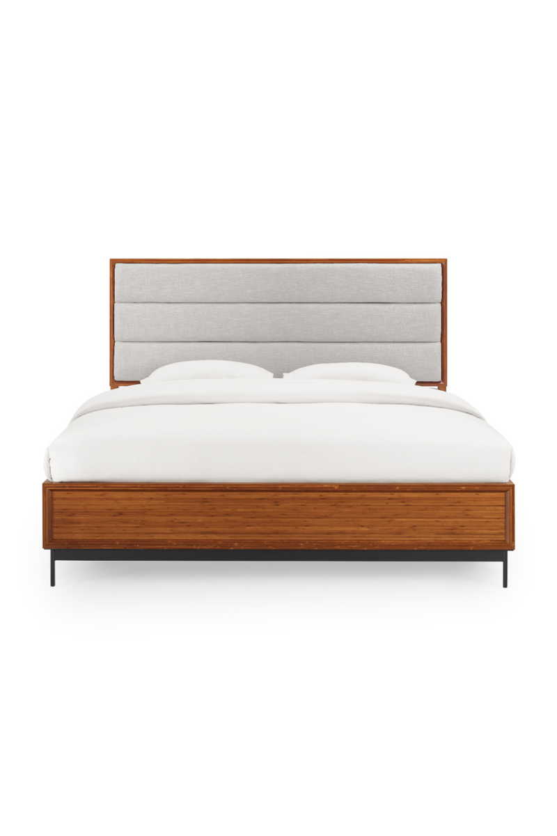 Bamboo Upholstered Platform Bed | Greenington Taylor | Oroatrade.com