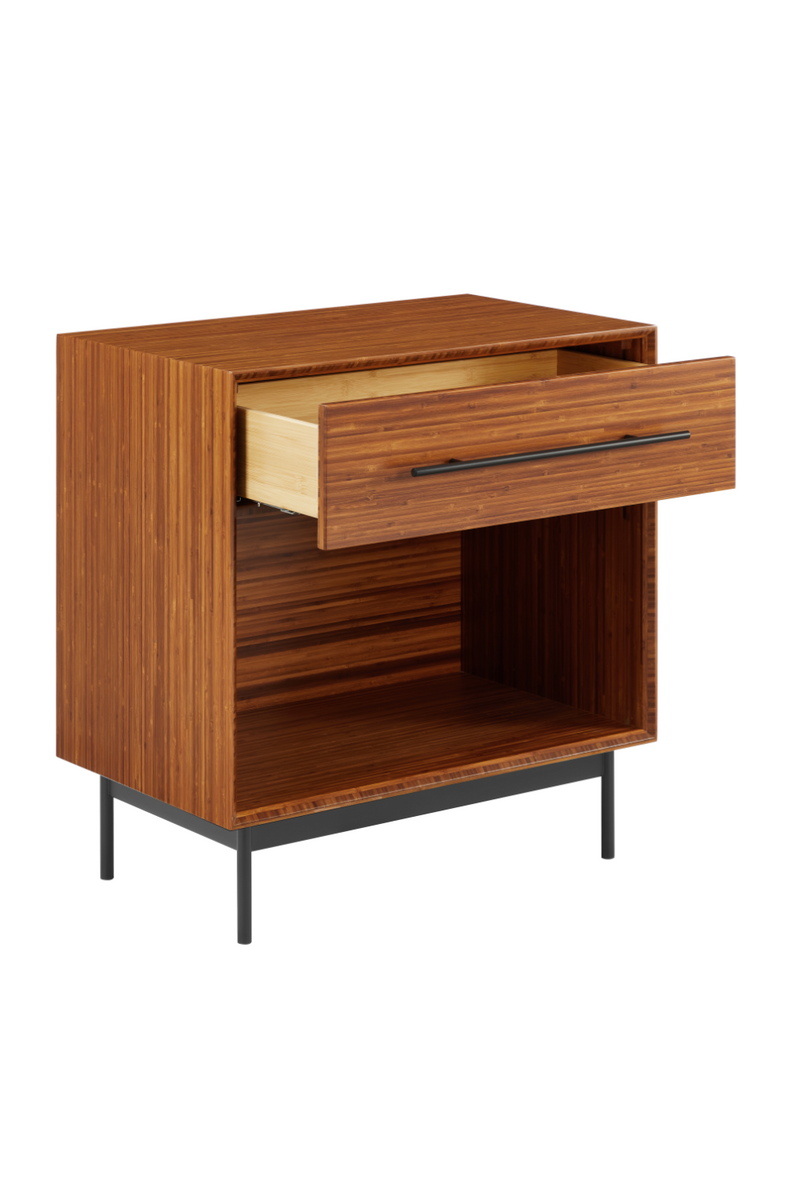 Moso Bamboo 1-Drawer Nightstand | Greenington Taylor | Oroatrade.com 