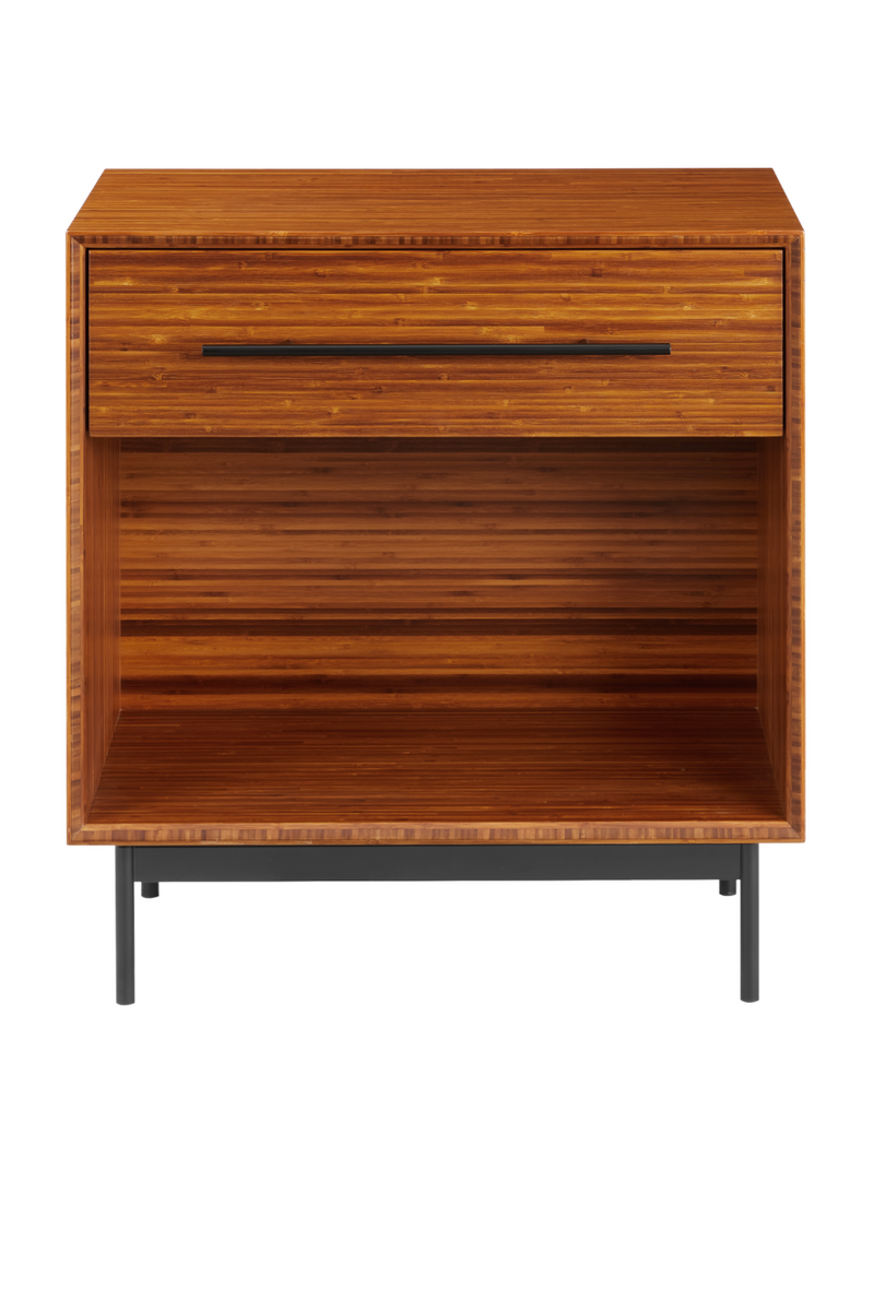 Moso Bamboo 1-Drawer Nightstand | Greenington Taylor | Oroatrade.com 