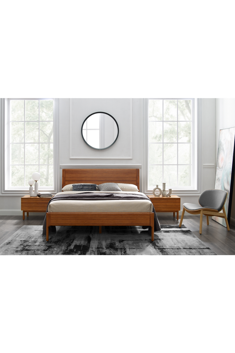 Amber Bamboo Platform Bed | Greenington Ventura | Oroatrade.com