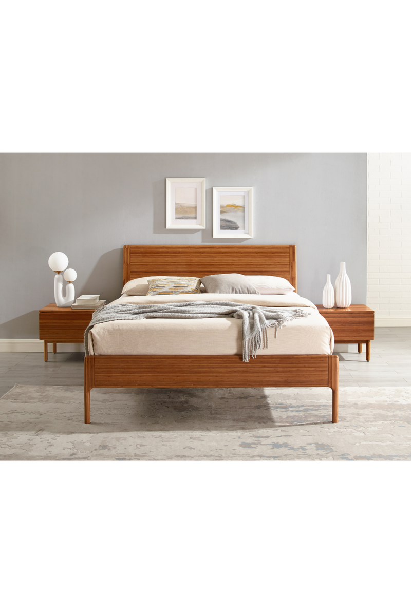 Amber Bamboo Platform Bed | Greenington Ventura | Oroatrade.com