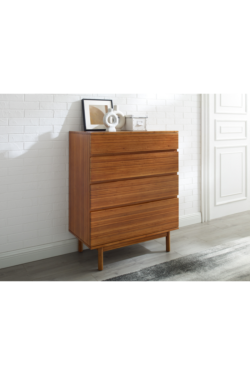 Bamboo Minimalist Drawer Chest | Greenington Ventura | Oroatrade.com