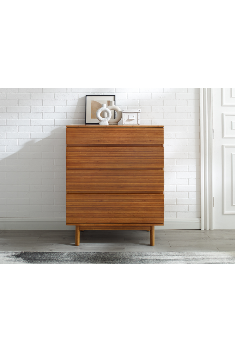 Bamboo Minimalist Drawer Chest | Greenington Ventura | Oroatrade.com