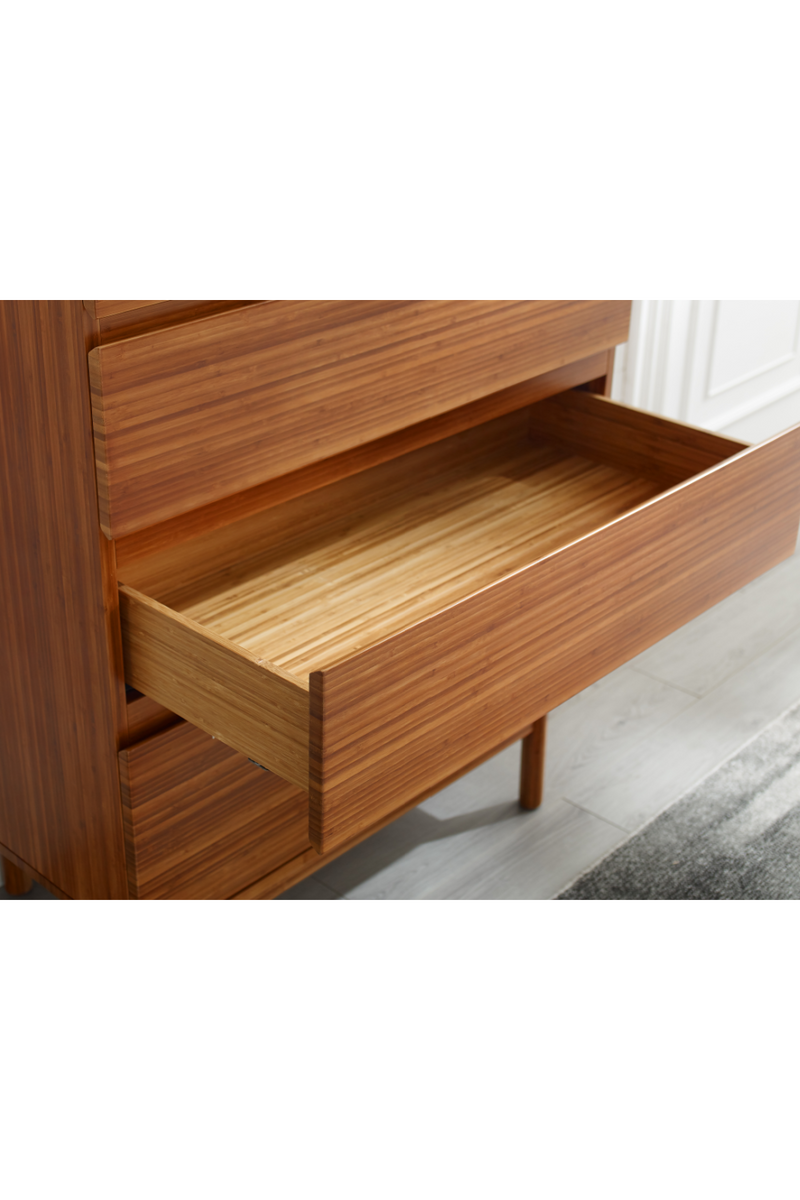 Bamboo Minimalist Drawer Chest | Greenington Ventura | Oroatrade.com