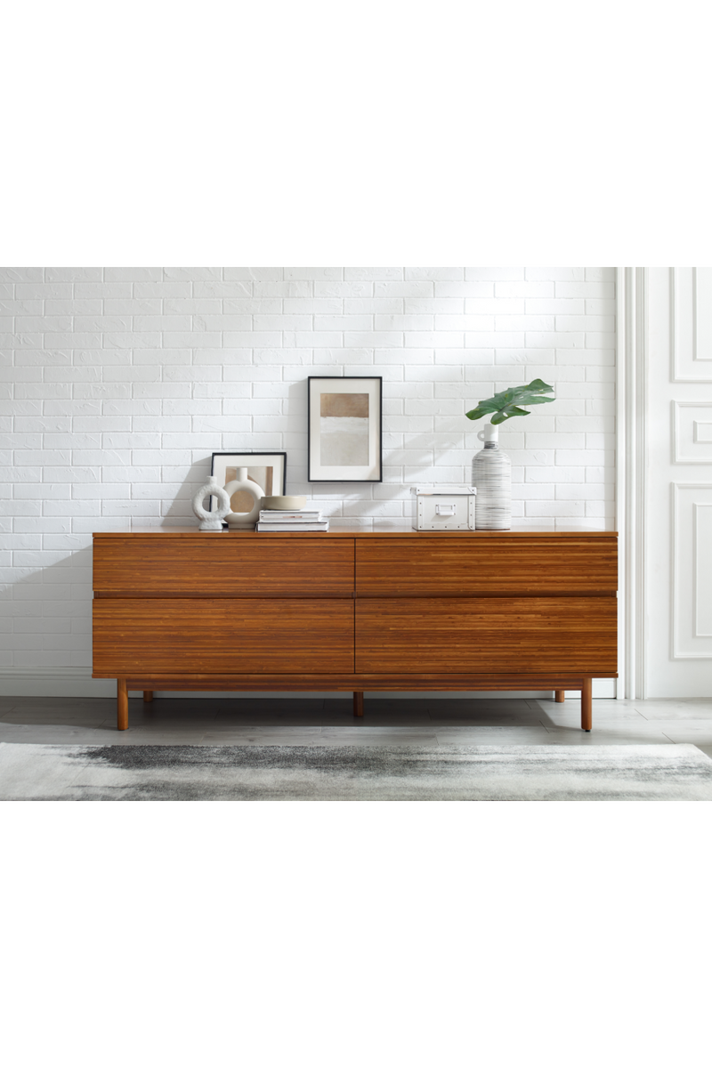 Bamboo Minimalist Drawer Chest | Greenington Ventura | Oroatrade.com