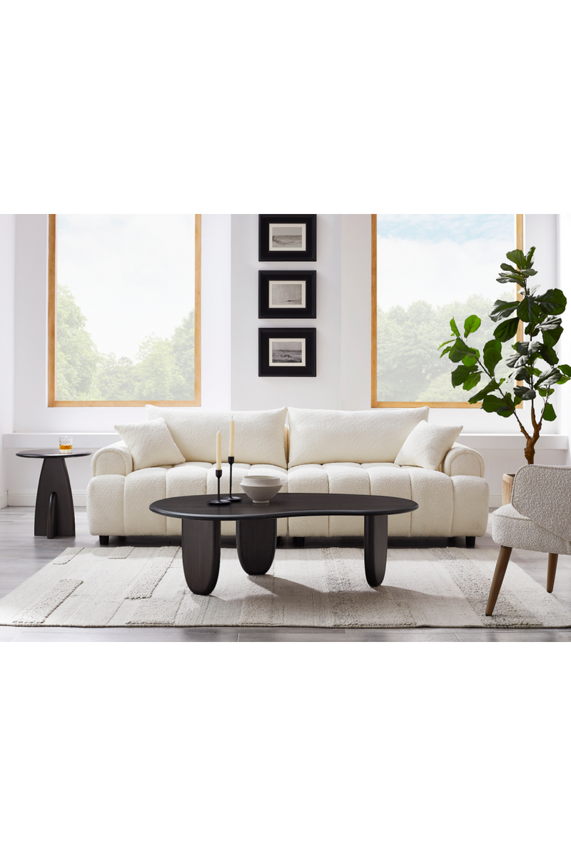 Organic-Shaped Bamboo Coffee Table | Greenington Zephyr | Oroatrade.com