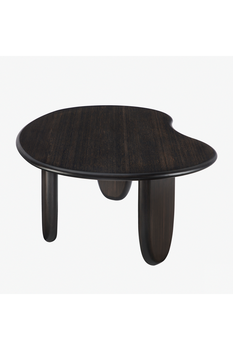 Organic-Shaped Bamboo Coffee Table | Greenington Zephyr | Oroatrade.com