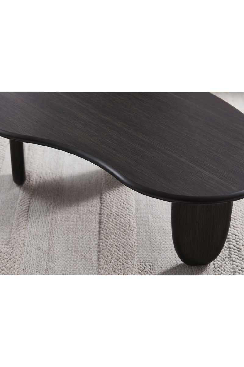 Organic-Shaped Bamboo Coffee Table | Greenington Zephyr | Oroatrade.com