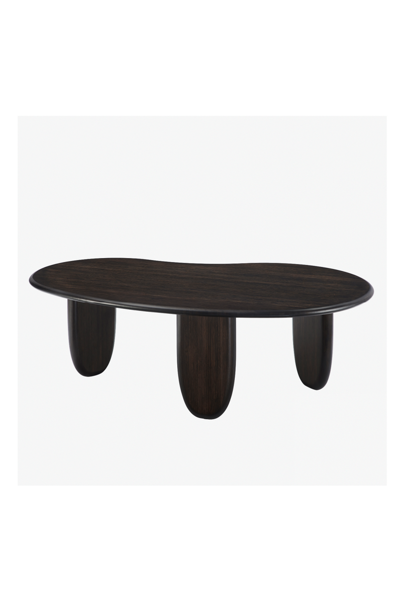 Organic-Shaped Bamboo Coffee Table | Greenington Zephyr | Oroatrade.com